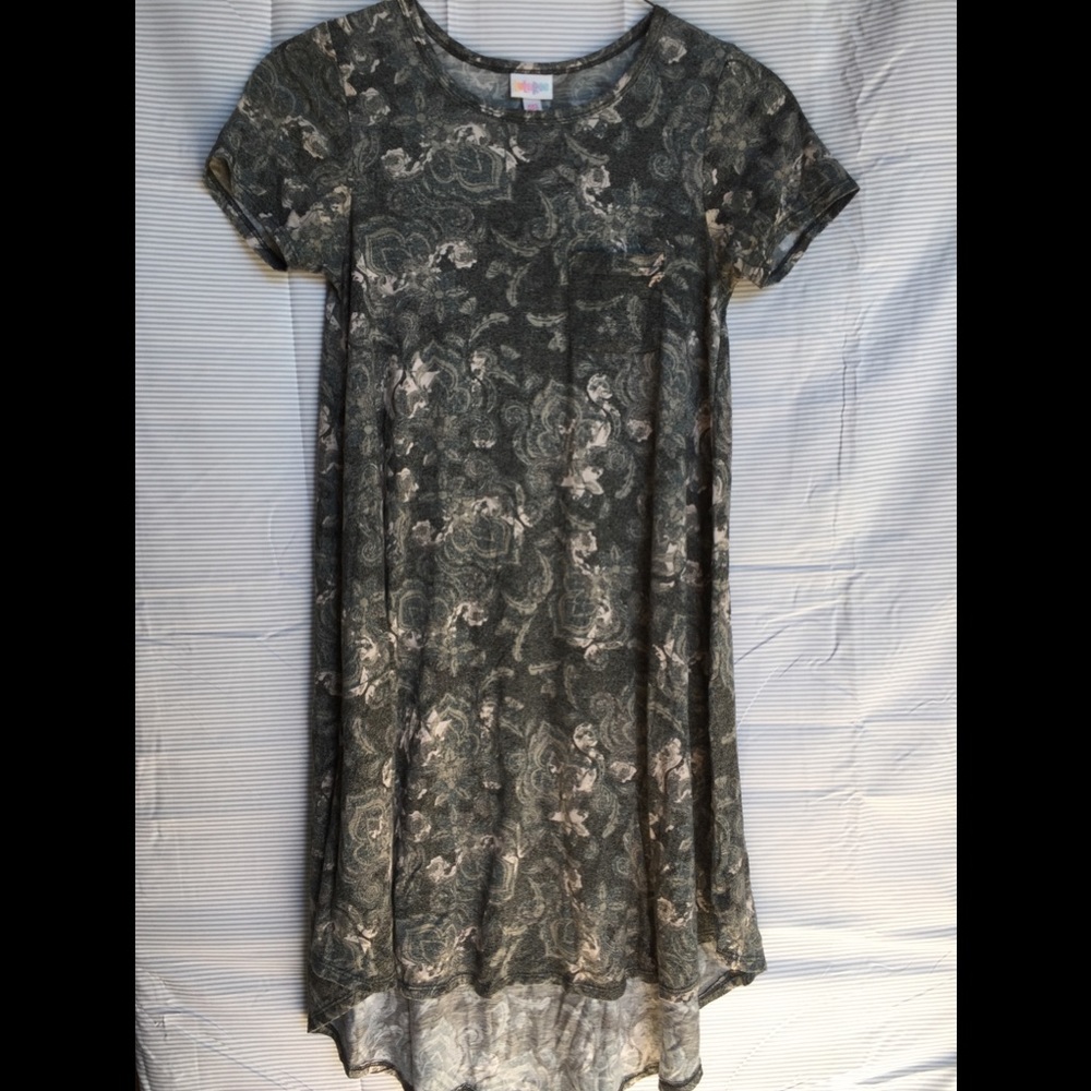 lula roe knee length dress